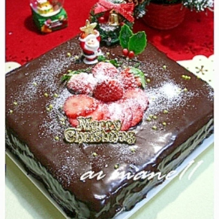 とろりんチョコがけ フルーツチョコクリスマスケーキ レシピ 作り方 By Mane11 楽天レシピ とろりんチョコがけ フルーツチョコクリスマスケーキ レシピ 作り方 By Mane11 楽天レシピ